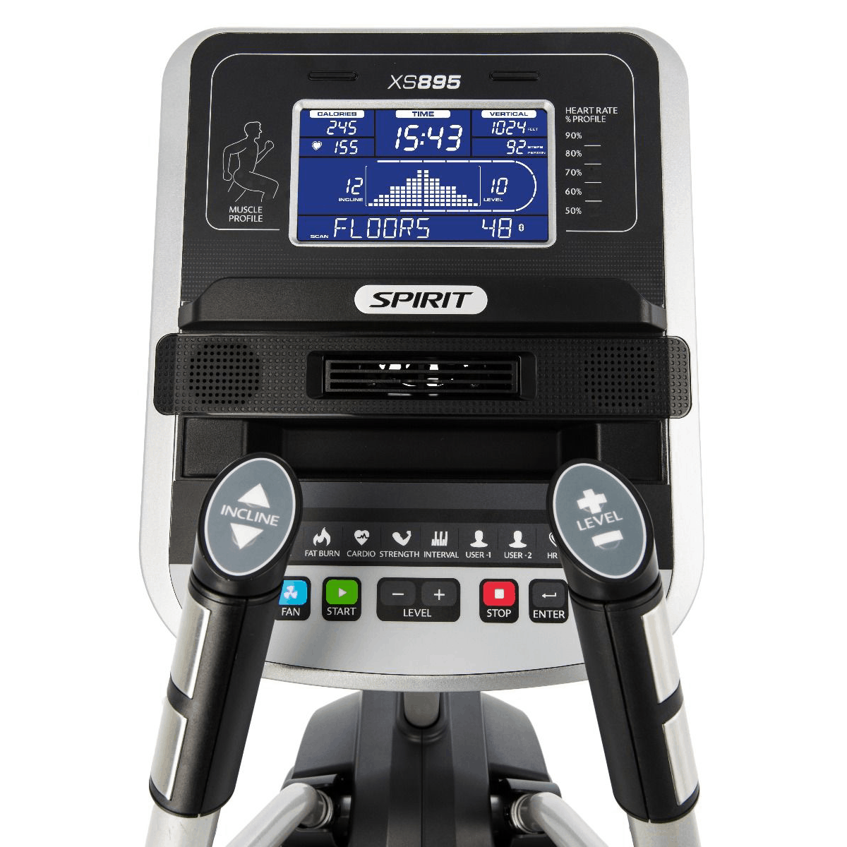 SPIRIT XS895 Adjustable Stepper (HIIT Trainer)