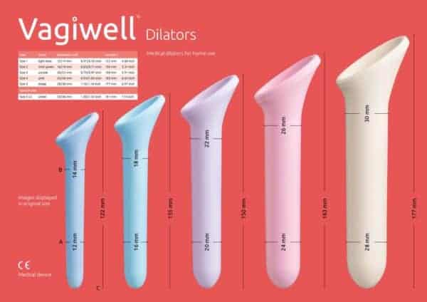 Vagiwell® Medical Dilators (5 Piece Set)