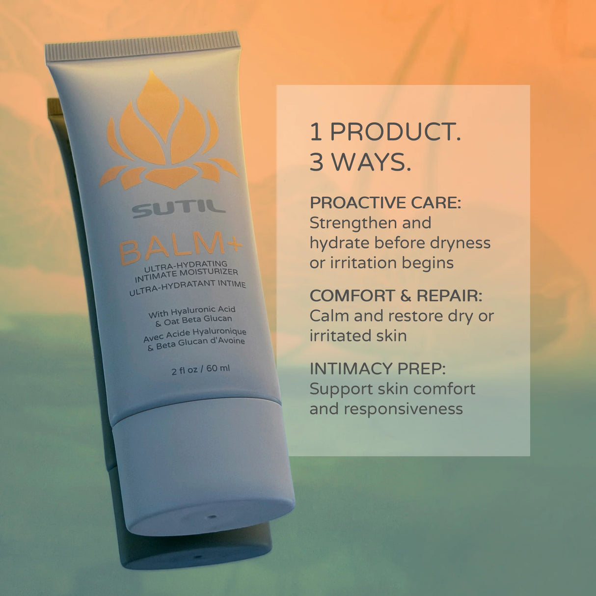 SUTIL Balm+ Premium Vulvar Moisturizer