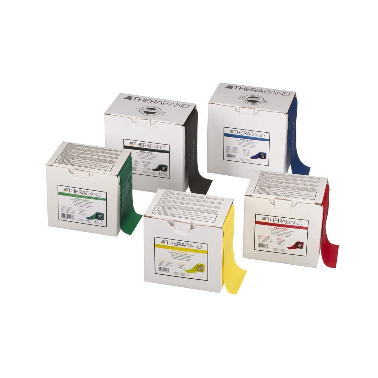 TheraBand® Resistance Bands, Latex Free (50 Yard Roll)