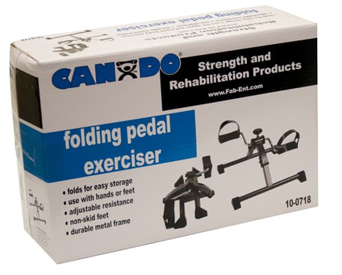 folding pedal exerciser