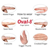 Oval-8 Finger Splints