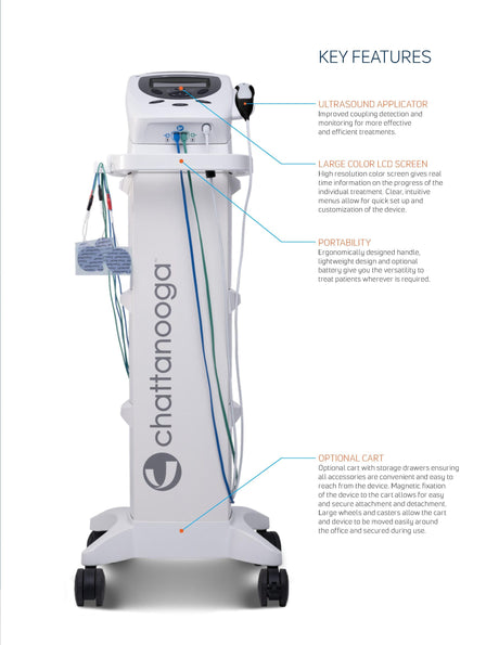 Chattanooga Intelect Transport 2 Combo Unit w/ STIM & Ultrasound