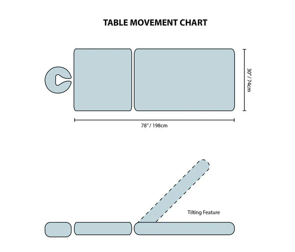 ET Stationary Massage Table