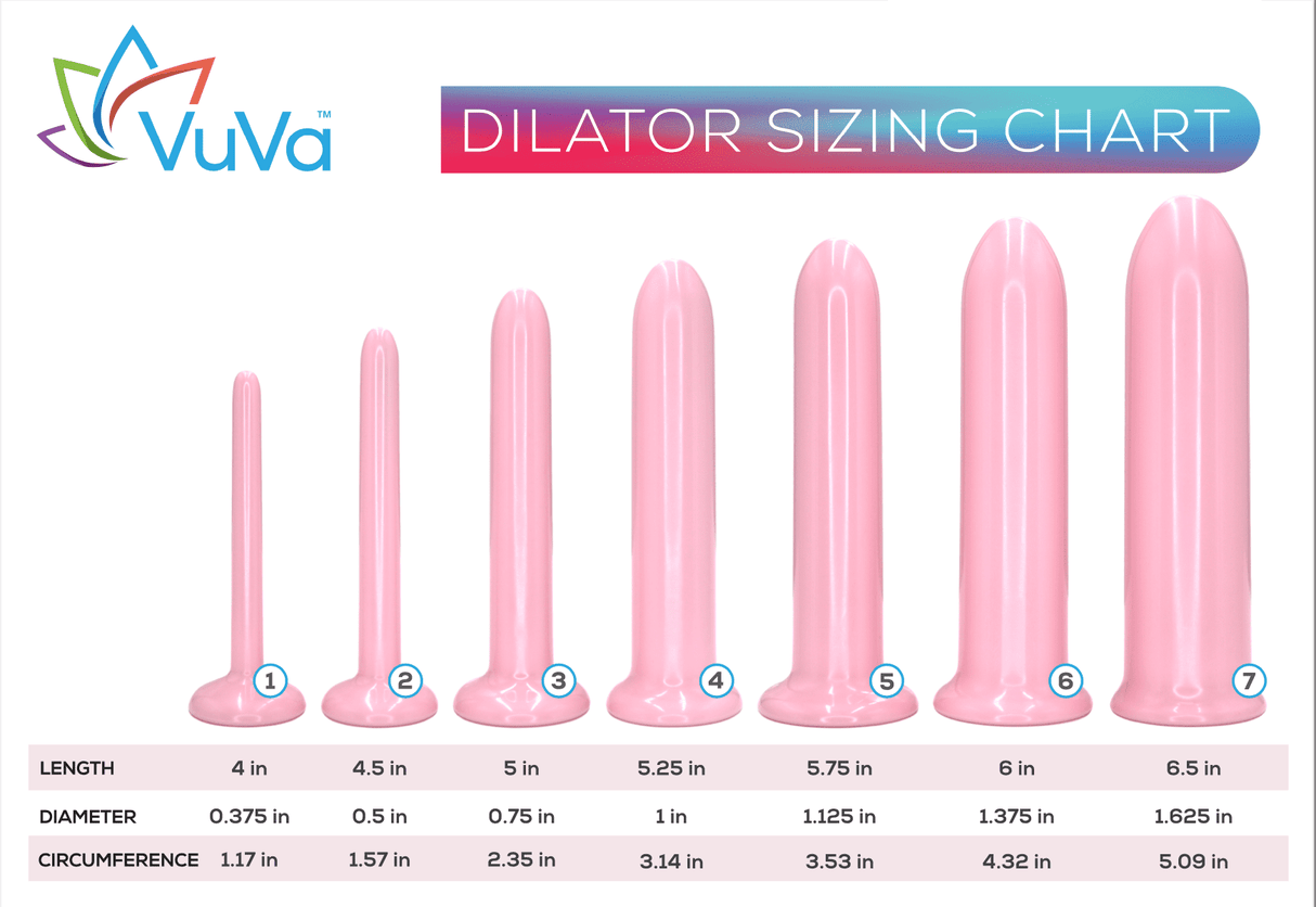 VuVaTech Smooth Non-Magnetic Dilators Set