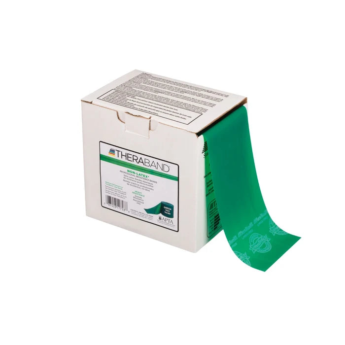 TheraBand® Resistance Bands, Latex Free (50 Yard Roll)