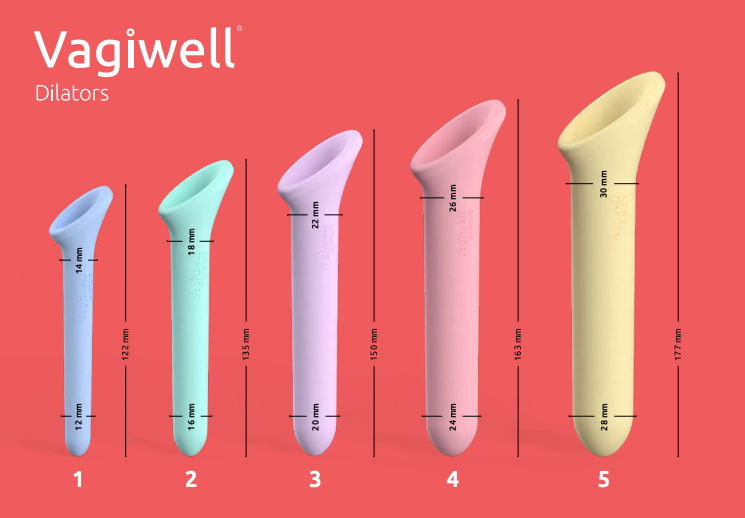 Vagiwell® Medical Dilators (5 Piece Set)