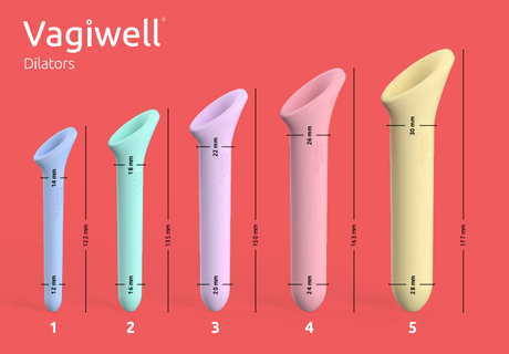 Vagiwell® Medical Dilators (5 Piece Set)