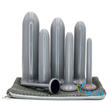 VuVaTech Grey Unisex Non-Magnetic Dilator Set