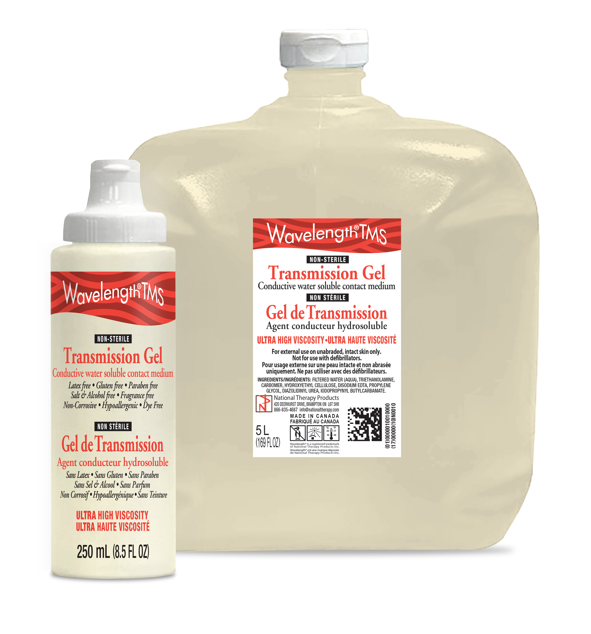 Wavelength TMS Conductive Gel (250ml) | Remington Medical