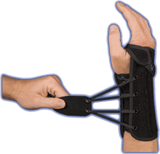 Med Spec Wrist Lacer II Wrist Splint