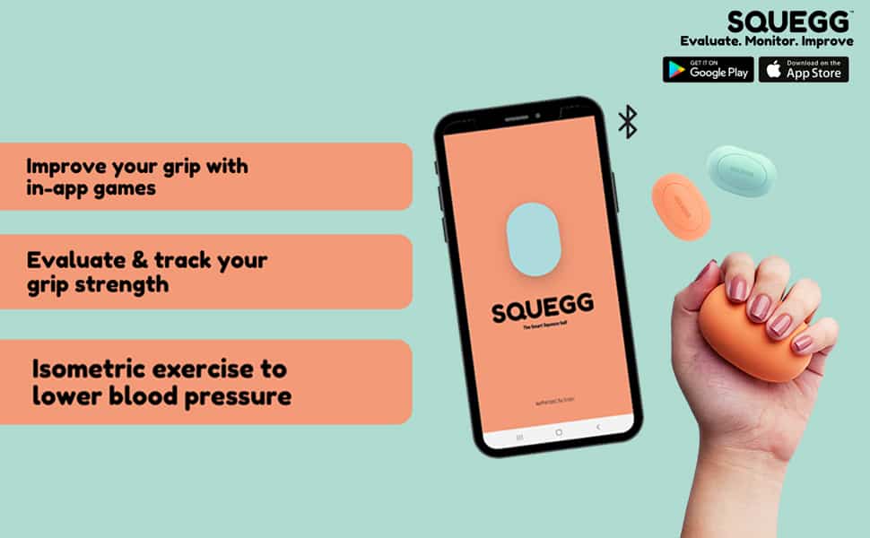 SQUEGG Smart Hand Grip Trainer