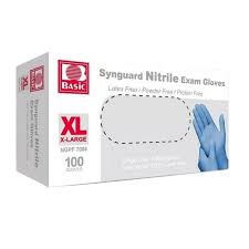 Synguard Nitrile Exam Gloves (XL)