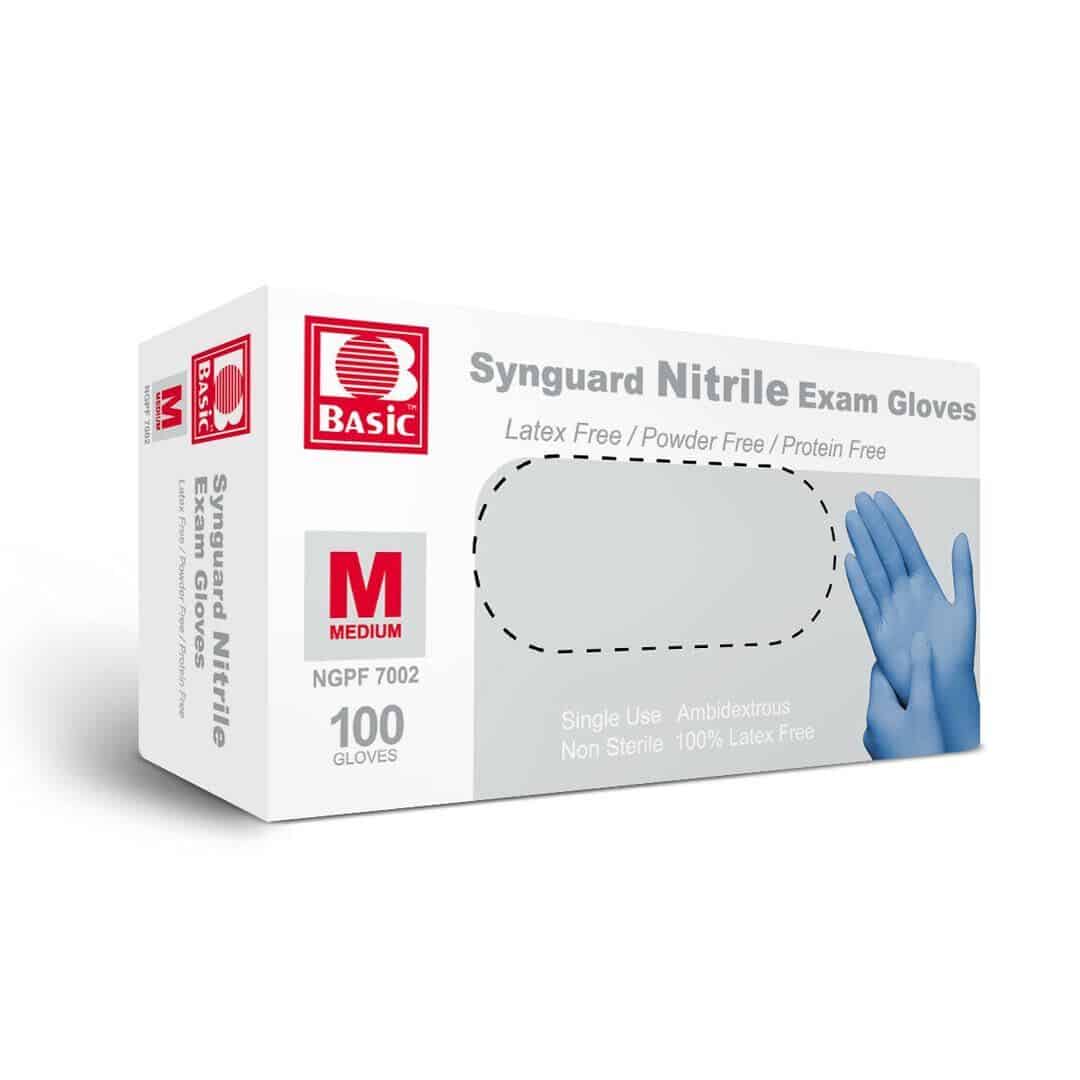 Synguard Nitrile Exam Gloves