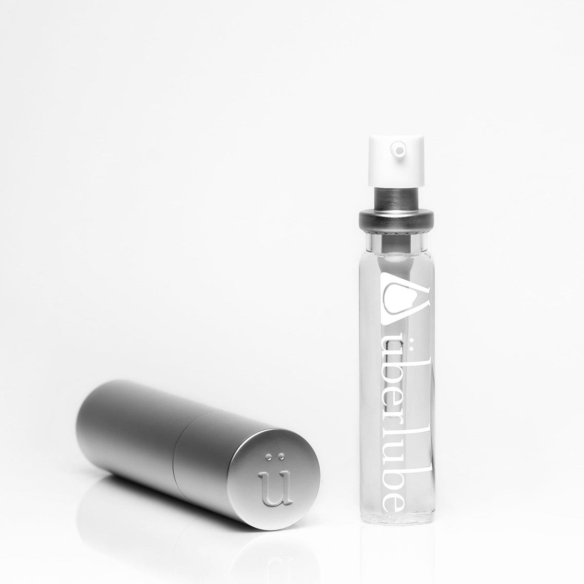 Silver Überlube Good-to-Go aluminum travel case