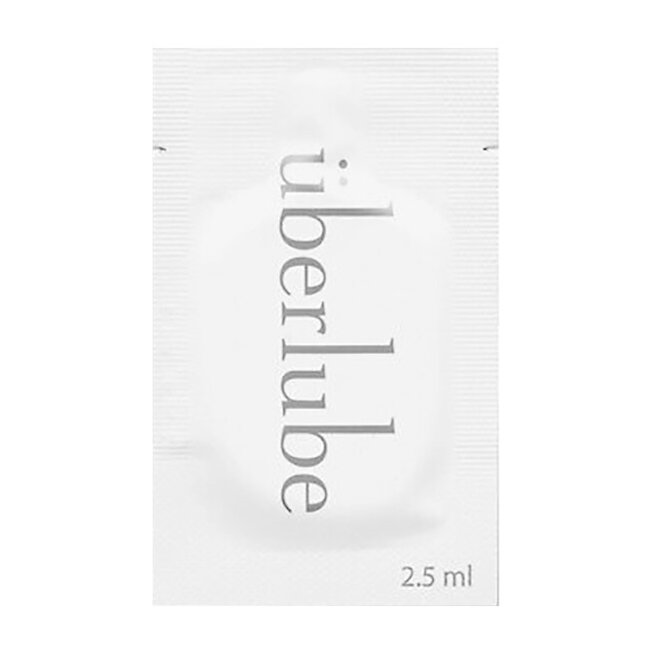 Überlube 2.5 ml single-use silicone lubricant sachet