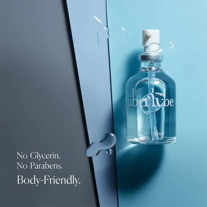 Überlube silicone lubricant made without glycerin or parabens